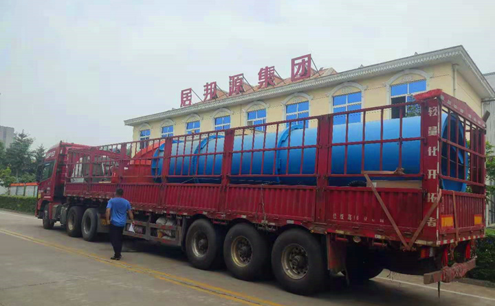 年產5000噸木屑顆粒機發貨啦 年產5000噸木屑顆粒機發貨啦